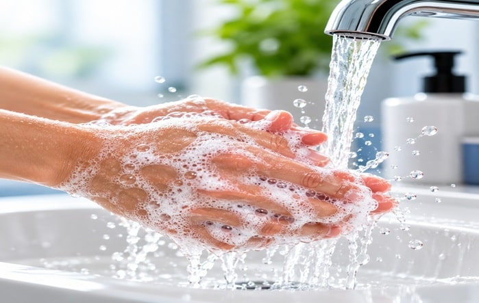 Handwashing image Tulip